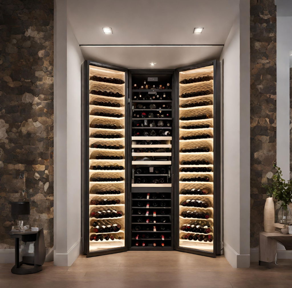 Adega Climatizada de Vinho sob medida com design exclusivo
